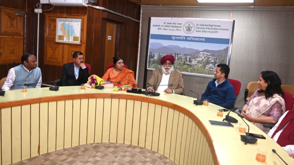 Committed to Develop UHF Nauni into a Global Centre of Learning and Innovation: Dr Baweja HIMACHAL HEADLINES