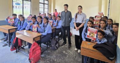Girls at Peeran School were made aware about HPV vaccination HIMACHAL HEADLINES