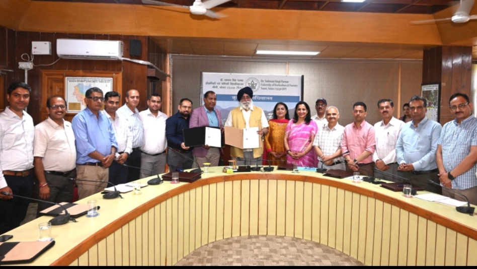 Bayer CropScience to Set Up Learning Centre at Nauni University, signs MoU Bayer CropScience to Set Up Learning Centre at Nauni University, signs MoU HIMACHAL HEADLINES