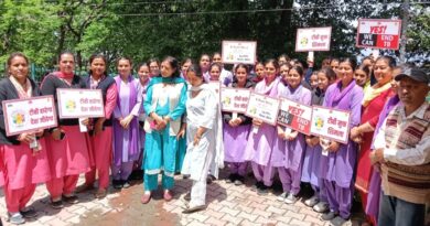 Awareness rally held in Mashobra regarding Tuberculosis Free India Campaign HIMACHAL HEADLINES