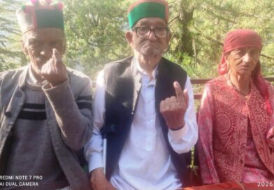 96-year-old Gauri, 94-year-old Shaunkiya Ram, 92-year-old Bish Ram, 93-year-old Santram cast their votes