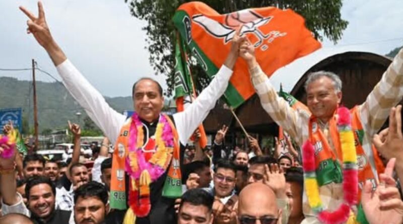 BJP Dominates Mandi Civic Polls with Landslide Victory HIMACHAL HEADLINES