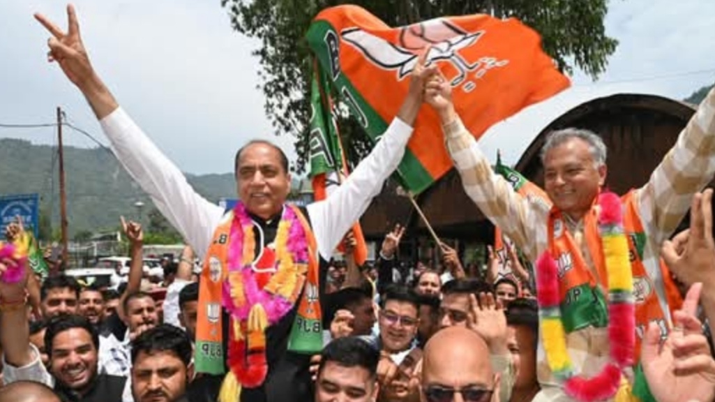 BJP Dominates Mandi Civic Polls with Landslide Victory BJP Dominates Mandi Civic Polls with Landslide Victory HIMACHAL HEADLINES