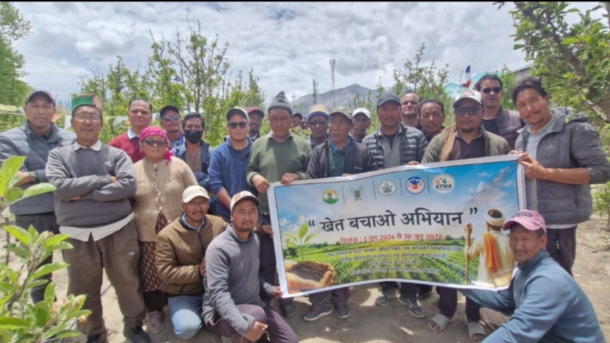 KVK Kinnaur Launches Month-Long ‘Khet Bachao Abhiyan’ across 42 Locations HIMACHAL HEADLINES