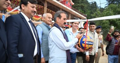Sukhu inaugurates multipurpose sports stadium at Sanjauli HIMACHAL HEADLINES