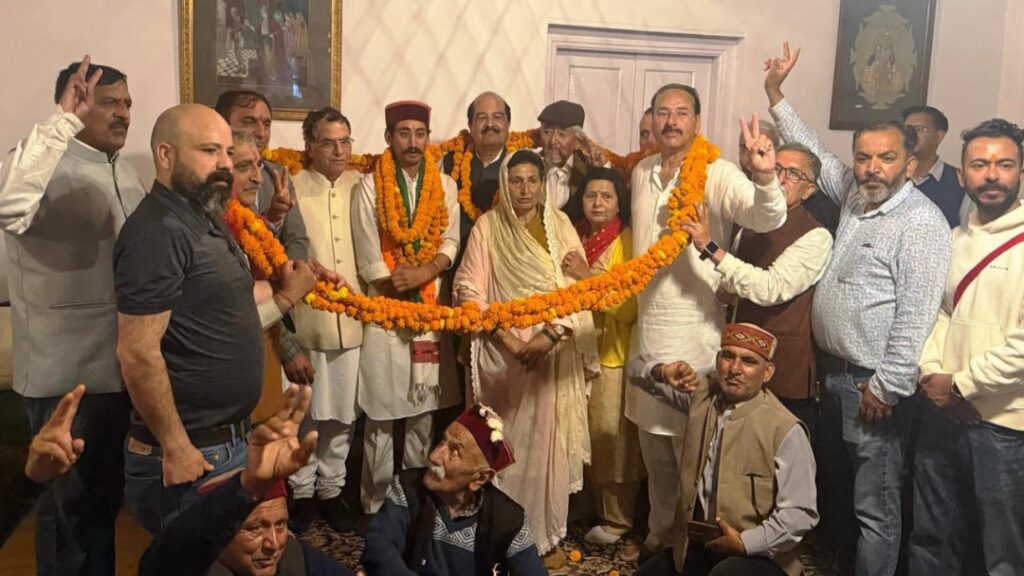 Victory Spurs Celebration and Rising Political Hopes for Khush Vikram Sen HIMACHAL HEADLINES