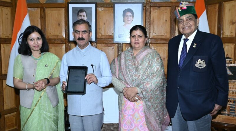 CM Sukhu completes self-enumeration for Census-2027 HIMACHAL HEADLINES