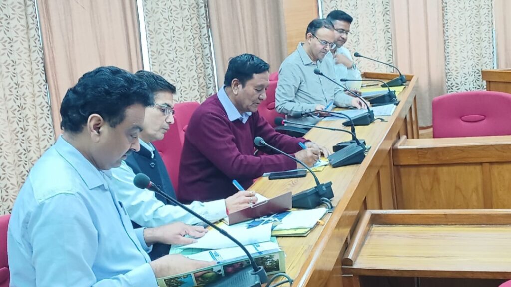 Horticulture Minister reviews progress of HPSHIVA Project HIMACHAL HEADLINES