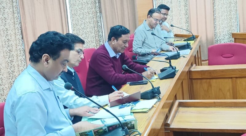 Horticulture Minister reviews progress of HPSHIVA Project HIMACHAL HEADLINES
