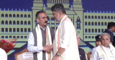 Sukhu congratulates D.K. Shivakumar on taking oath as Karnataka Chief Minister HIMACHAL HEADLINES