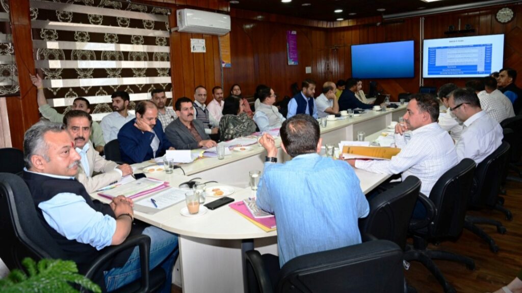 Rohit Thakur reviews progress of key education reforms HIMACHAL HEADLINES