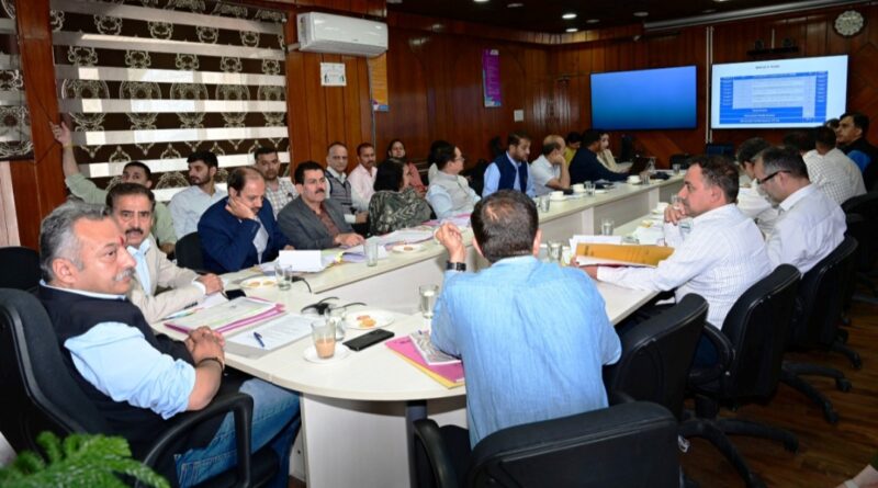 Rohit Thakur reviews progress of key education reforms HIMACHAL HEADLINES