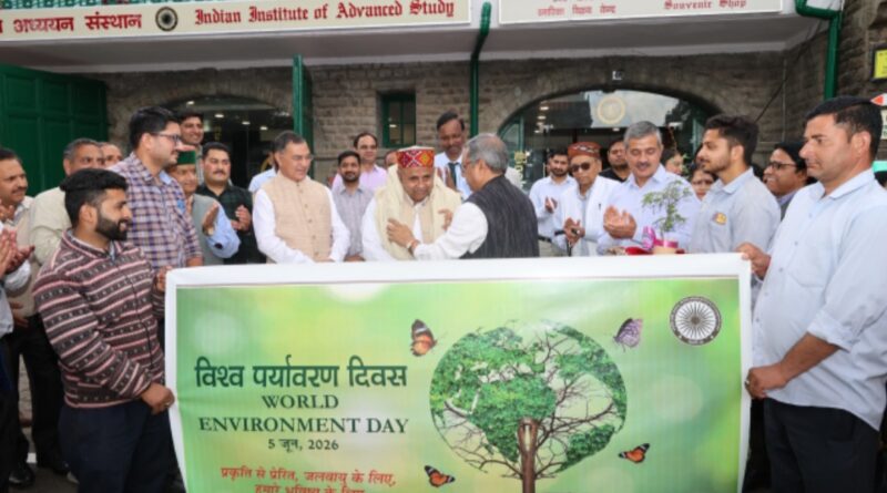 Public Participation Must Become a Mass Movement for Nature Conservation: Sanjay Sood HIMACHAL HEADLINES