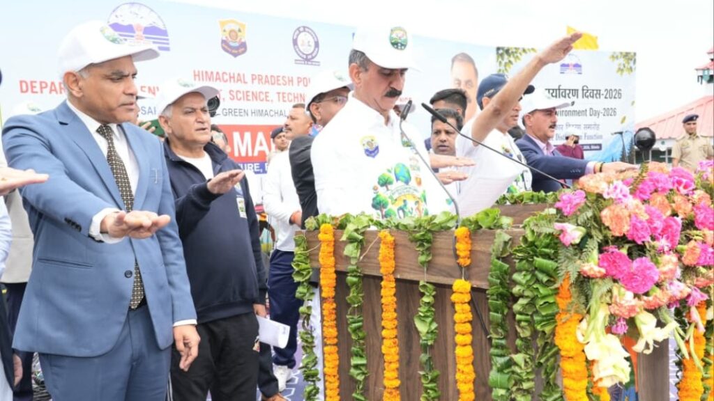 Sukhu calls upon people to make environmental protection a mass movement HIMACHAL HEADLINES