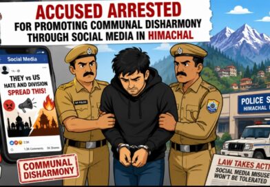 Accused arrested for promoting communal disharmony through Social Media