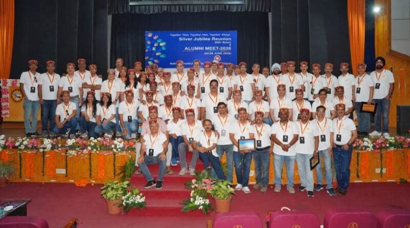 A Walk Down Memory Lane: NIT Hamirpur 2001 Batch Alumni Reunite for a Special Celebration HIMACHAL HEADLINES