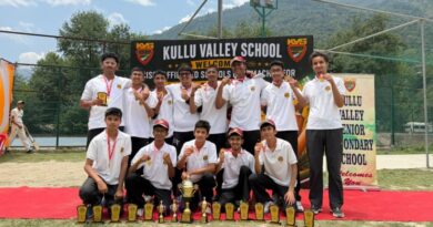 AHSB Wins First-Ever Zonal ASISC U-19 Cricket Championship HIMACHAL HEADLINES