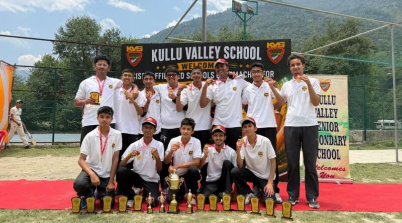 AHSB Wins First-Ever Zonal ASISC U-19 Cricket Championship HIMACHAL HEADLINES