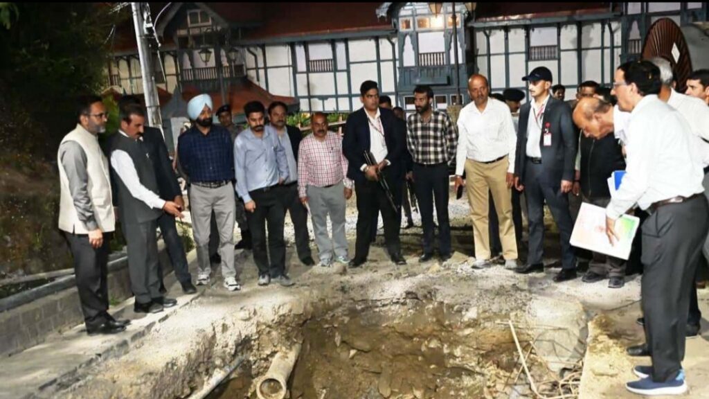 Sukhu lays foundation stone of Rs. 246 crore underground Duct Project Sukhu lays foundation stone of Rs. 246 crore underground Duct Project HIMACHAL HEADLINES