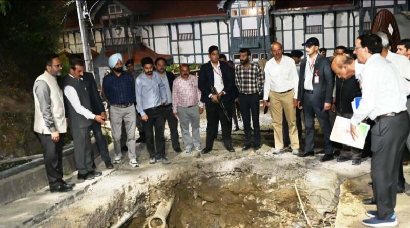 Sukhu lays foundation stone of Rs. 246 crore underground Duct Project HIMACHAL HEADLINES