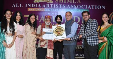 Governor presides over closing ceremony of All India Artists Association HIMACHAL HEADLINES