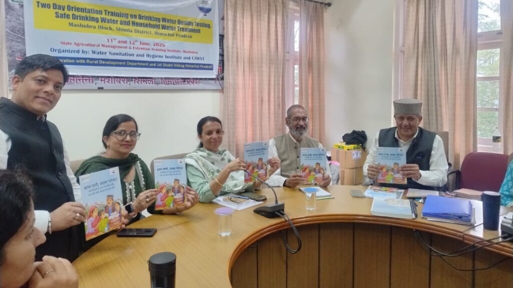 Two-Day Workshop on Safe Drinking Water and Water Quality Testing Concludes Two-Day Workshop on Safe Drinking Water and Water Quality Testing Concludes HIMACHAL HEADLINES
