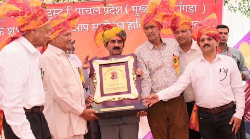 Maharana Pratap’s ideals of courage, self-respect and patriotism continue to inspire generations: Sukhu HIMACHAL HEADLINES