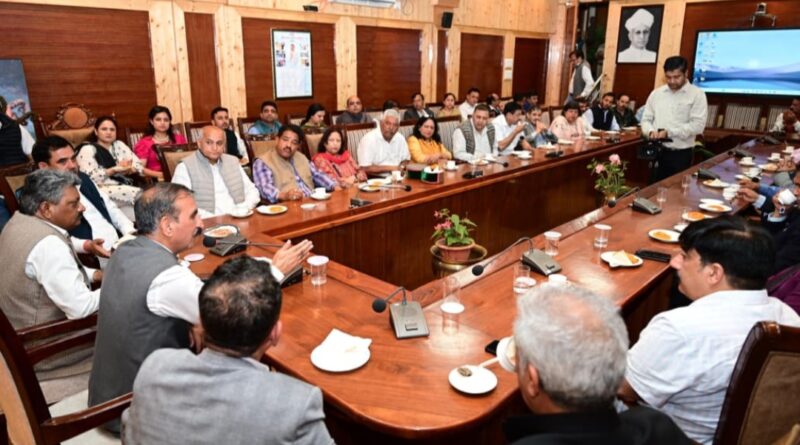 Sukhu asks HPU to undertake research in green hydrogen sector HIMACHAL HEADLINES