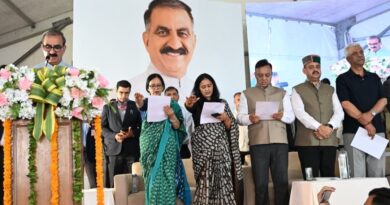 Sukhu urges PR representatives to contribute Chitta-Free Panchayats HIMACHAL HEADLINES