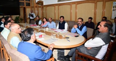 Sukhu directs to prepare comprehensive plan to divert land for 2183 roads under FRA HIMACHAL HEADLINES