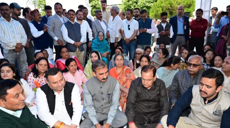 Sukhu pays rich tributes to Virbhadra Singh on birth anniversary HIMACHAL HEADLINES