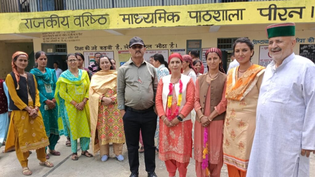 Women lead Peeran School SMC: Vidya named President, Sarala Vice President Women lead Peeran School SMC: Vidya named President, Sarala Vice President HIMACHAL HEADLINES