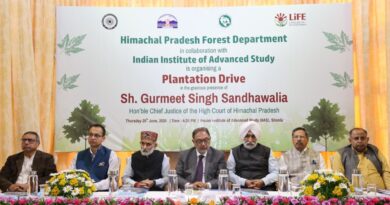 Protection of Nature is Not the Responsibility of the Govt Alone, but of Every Citizen : Gurmeet Singh Sandhawalia HIMACHAL HEADLINES