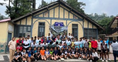 Himachal Rugby Association successfully organised the state level selection trials HIMACHAL HEADLINES