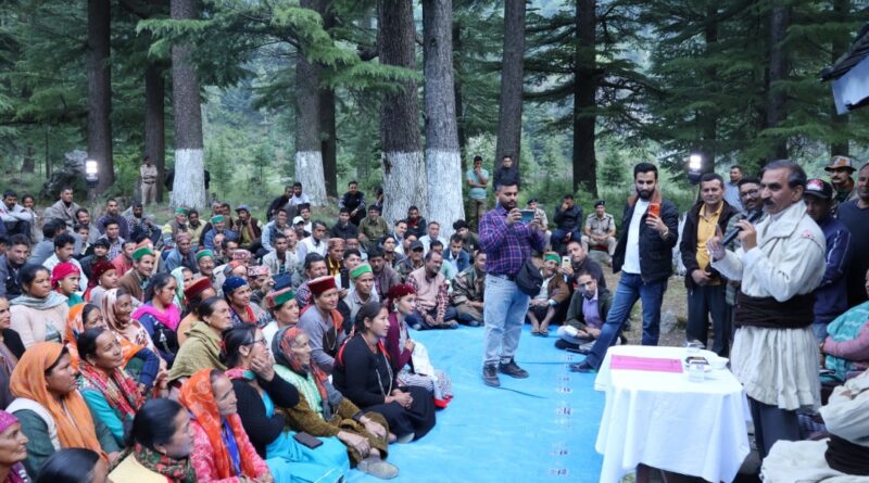 I have come to share your pain, not for political gains, says Sukhu to the people of Bara Bhangal HIMACHAL HEADLINES