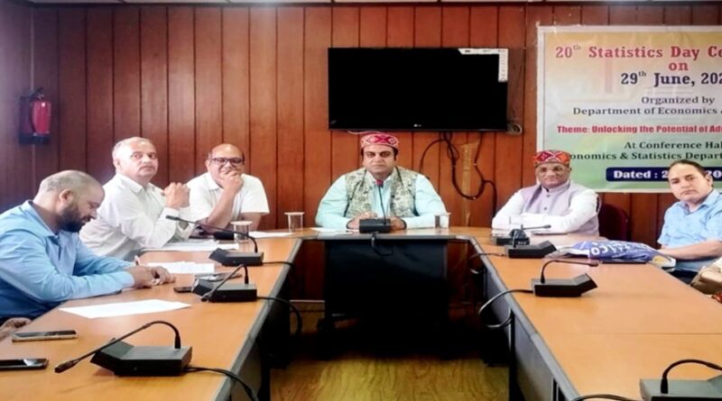 National Statistics Day celebrated with focus on unlocking potential of administrative data HIMACHAL HEADLINES