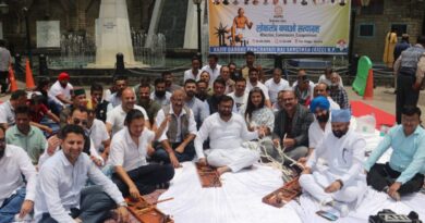 Save Democracy Satyagraha Organized HIMACHAL HEADLINES