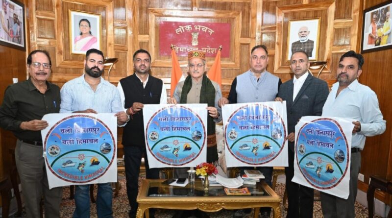 Governor releases ‘Chalo Himachal’ campaign poster to promote adventure tourism HIMACHAL HEADLINES