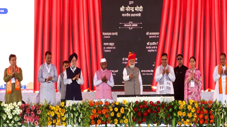 Prime Minister Inaugurates SJVN's 1000 MW Bikaner Solar Power Project HIMACHAL HEADLINES