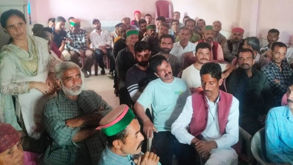In the Gram Sabha meeting, a resolution was taken to make Satlai a drug-free Panchayat HIMACHAL HEADLINES