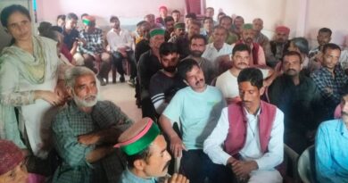 In the Gram Sabha meeting, a resolution was taken to make Satlai a drug-free Panchayat HIMACHAL HEADLINES