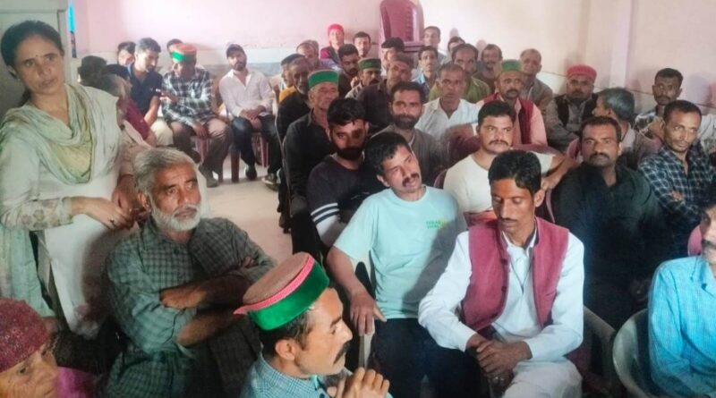 In the Gram Sabha meeting, a resolution was taken to make Satlai a drug-free Panchayat HIMACHAL HEADLINES