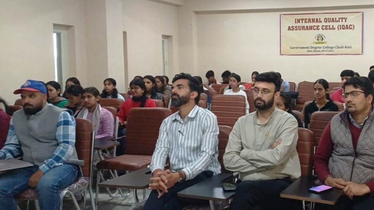Induction programme organised for new students at Chail Koti College HIMACHAL HEADLINES
