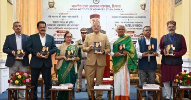 Governor highlights Sardar Patel's vision of unity and federalism HIMACHAL HEADLINES