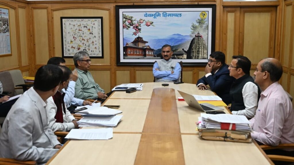 Shongtong-Karchham hydroelectric project to be commissioned by March-April 2027: Sukhu HIMACHAL HEADLINES