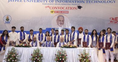 JUIT Celebrates its 7th Convocation Ceremony with Academic Grandeur HIMACHAL HEADLINES