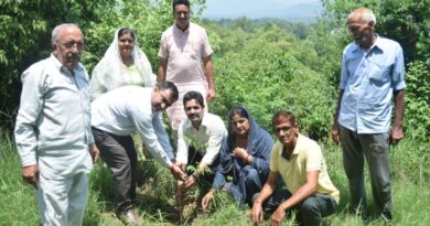 Climate-Resilient Tree Plantation Takes Root in Eco Village HIMACHAL HEADLINES