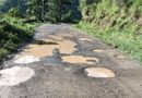 Ten kilometers of the Chhalanda-Peeran road has turned into potholes