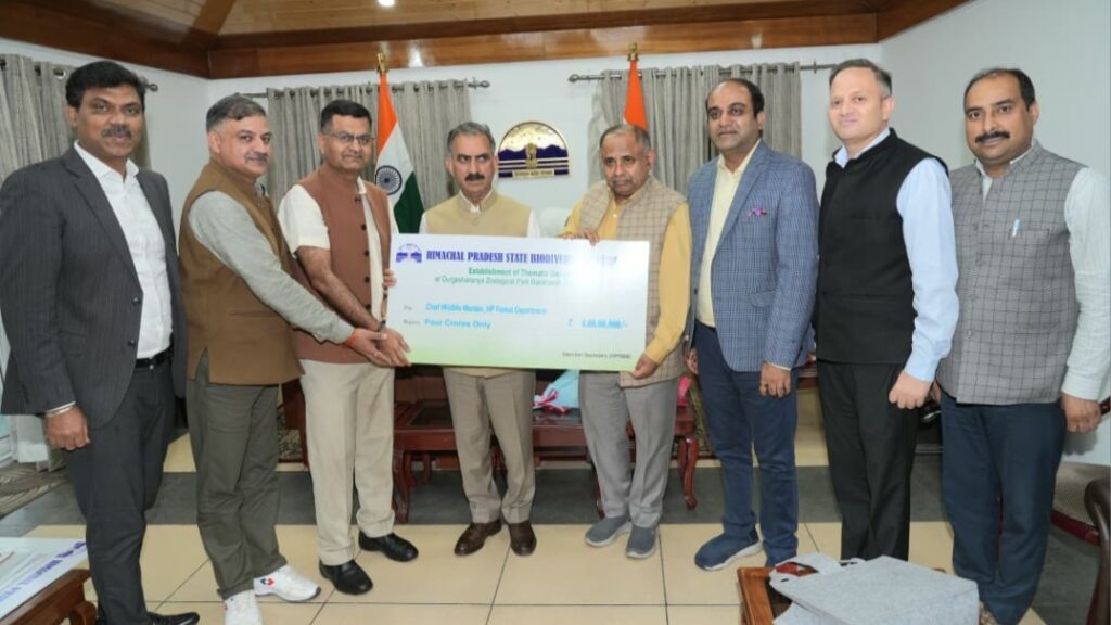 Sukhu launches Thematic Garden Project for Durgesh Aranya International Zoo HIMACHAL HEADLINES