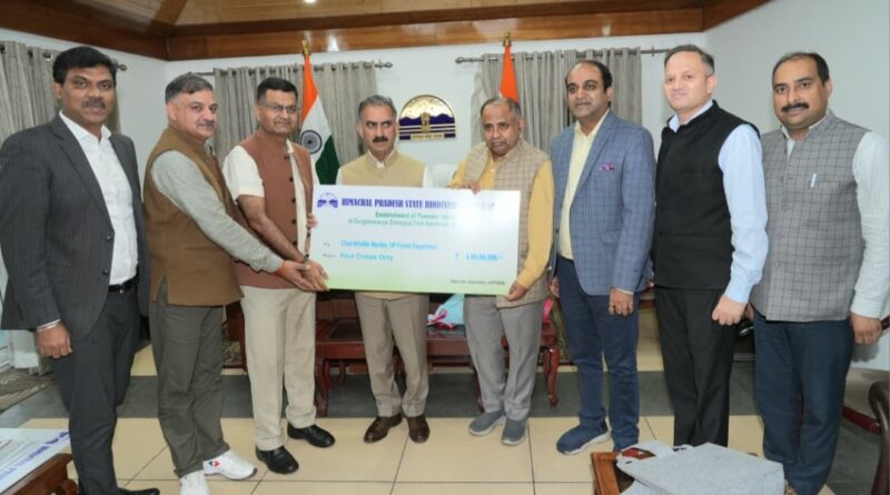 Sukhu launches Thematic Garden Project for Durgesh Aranya International Zoo HIMACHAL HEADLINES